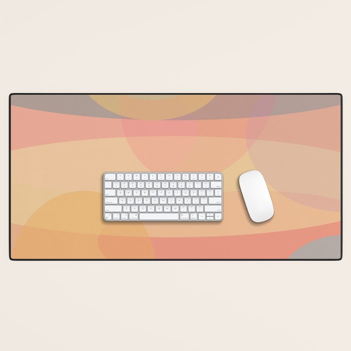 Pastel Abstract Desk Mat Gallery Image 1