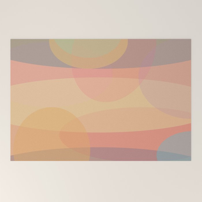 Pastel Abstract Welcome Mat Gallery Image 2