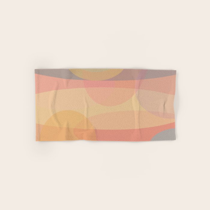 Pastel Abstract Bath Towel Gallery Image 1