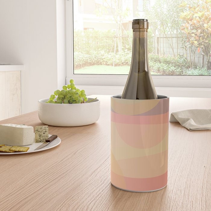 Pastel Abstract Wine Chiller Gallery Image 4