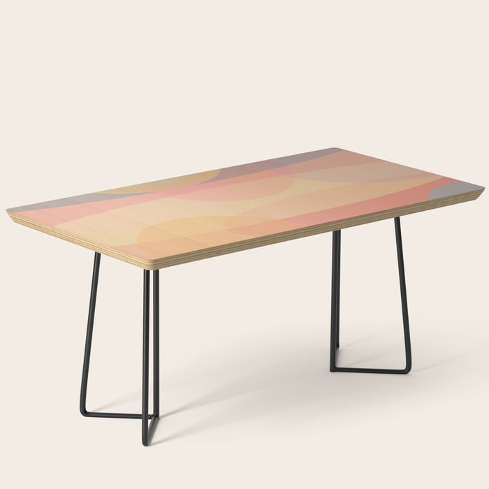 Pastel Abstract Coffee Table Gallery Image 1