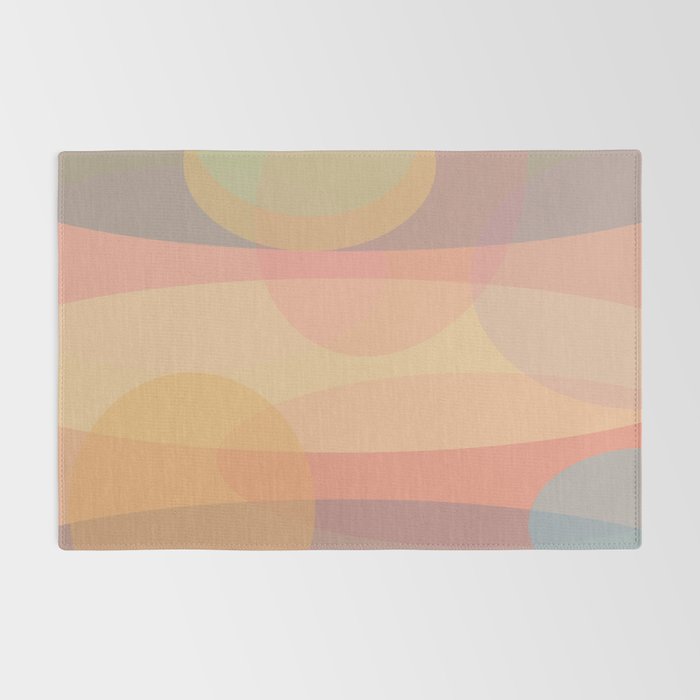 Pastel Abstract Rug Gallery Image 2