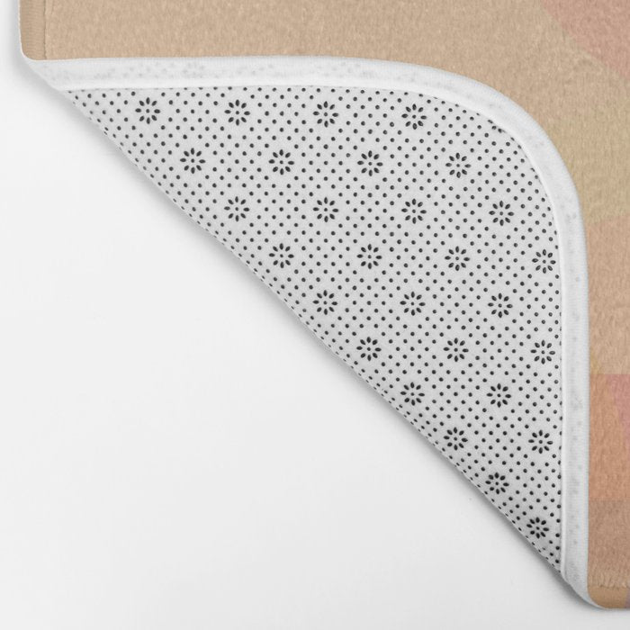 Pastel Abstract Bath Mat Gallery Image 2
