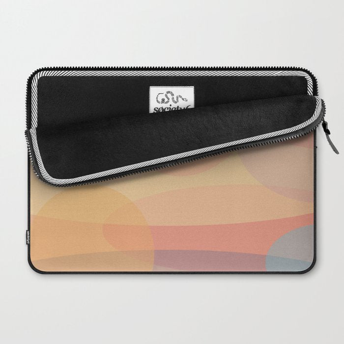 Pastel Abstract Laptop Sleeve Gallery Image 2