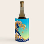 Shiba Inu in Great Wave Wine Chiller Gallery Image 1