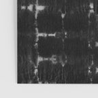 Soft texture of Shibori squares - black pattern Poster Gallery Image 3
