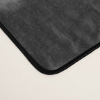 Soft texture of Shibori squares - black pattern Desk Mat Gallery Image 4
