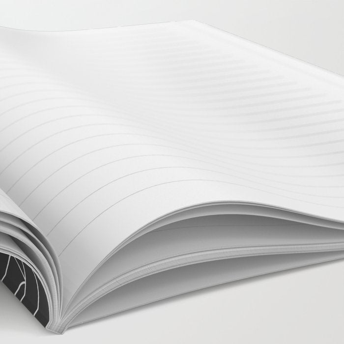 Waves (Dark Gray) Notebook Gallery Image 2