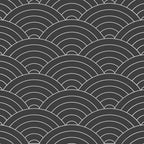 Waves (Dark Gray) Coffee Mug Gallery Image 2