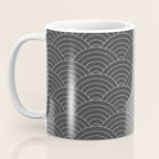 Waves (Dark Gray) Coffee Mug Gallery Image 3