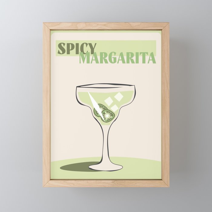Spicy Margarita Mini Art Print