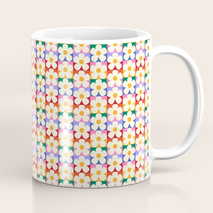 Mod Daisies  Coffee Mug Gallery Image 1