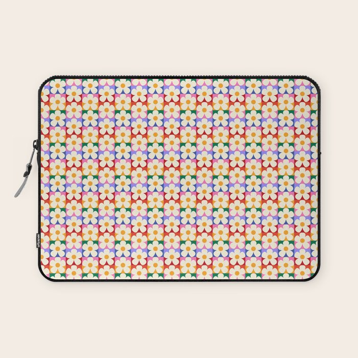 Mod Daisies  Laptop Sleeve Gallery Image 1