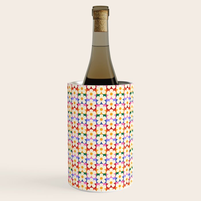 Mod Daisies  Wine Chiller Gallery Image 3