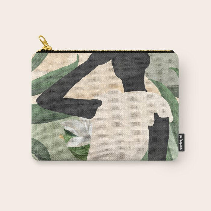 Tropical Girl 20 Carry All Pouch Gallery Image 1