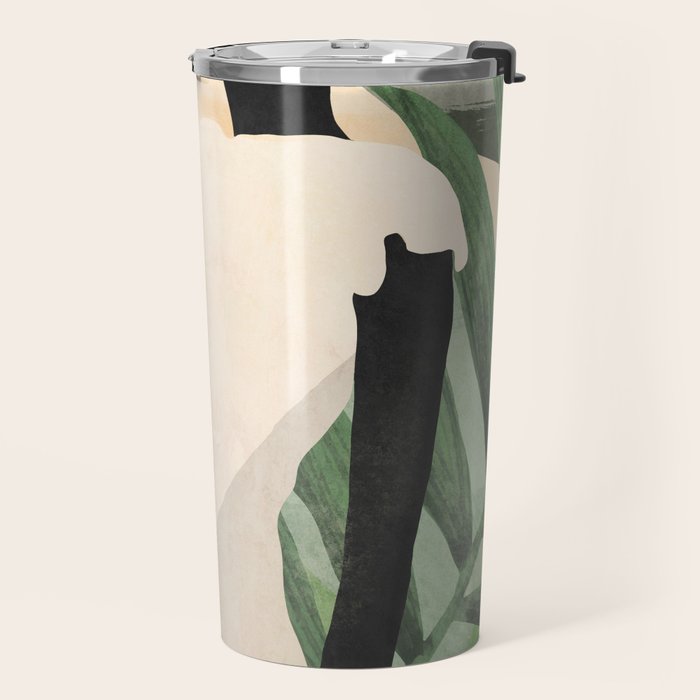 Tropical Girl 20 Travel Mug Gallery Image 2