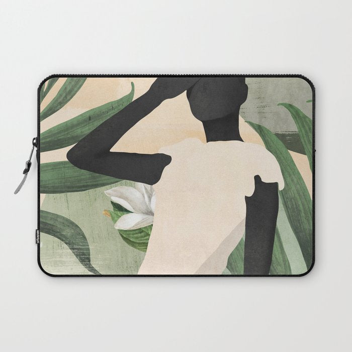 Tropical Girl 20 Laptop Sleeve Gallery Image 1