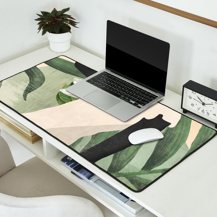 Tropical Girl 20 Desk Mat Gallery Image 2