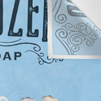 Schnauzer dog clawfoot tub bath bubble bath soap art  Wall Tapestry Gallery Image 3