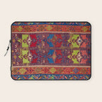 Yesilova Nigde Province Central Anatolian Kilim Print Laptop Sleeve Gallery Image 1