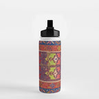 Yesilova Nigde Province Central Anatolian Kilim Print Water Bottle Gallery Image 2