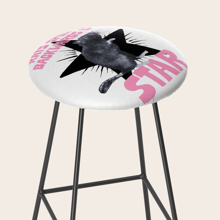 Rats spelt backwards is STAR Stool Gallery Image 2