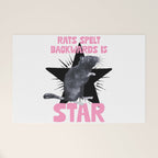 Rats spelt backwards is STAR Welcome Mat Gallery Image 1