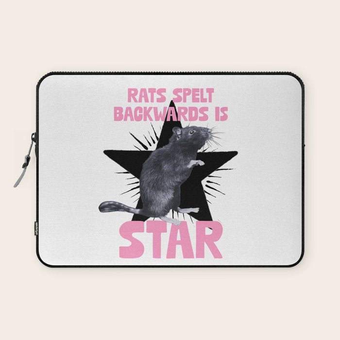 Rats spelt backwards is STAR Laptop Sleeve Gallery Image 1