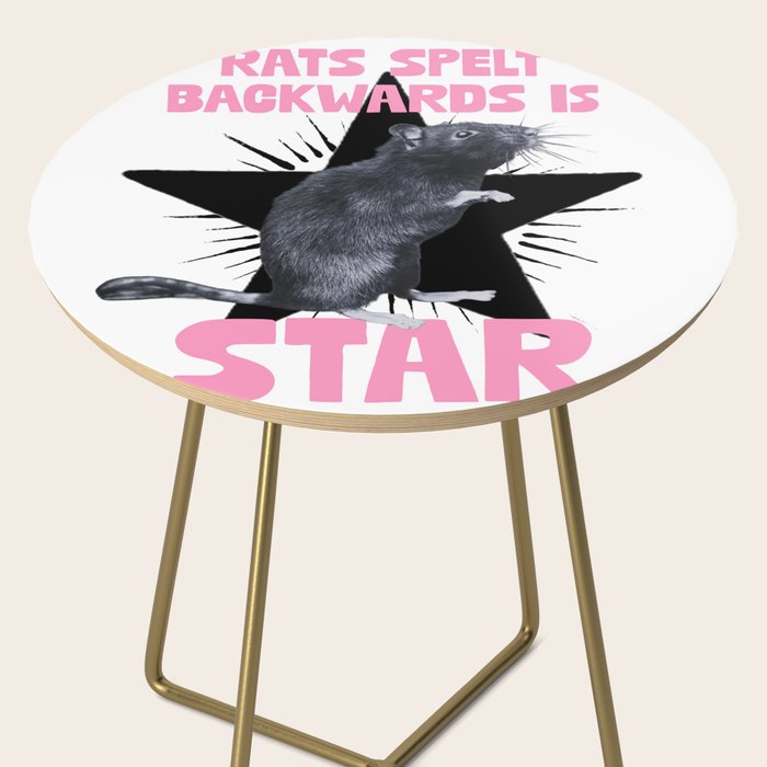 Rats spelt backwards is STAR Side Table Gallery Image 2