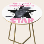 Rats spelt backwards is STAR Side Table Gallery Image 2