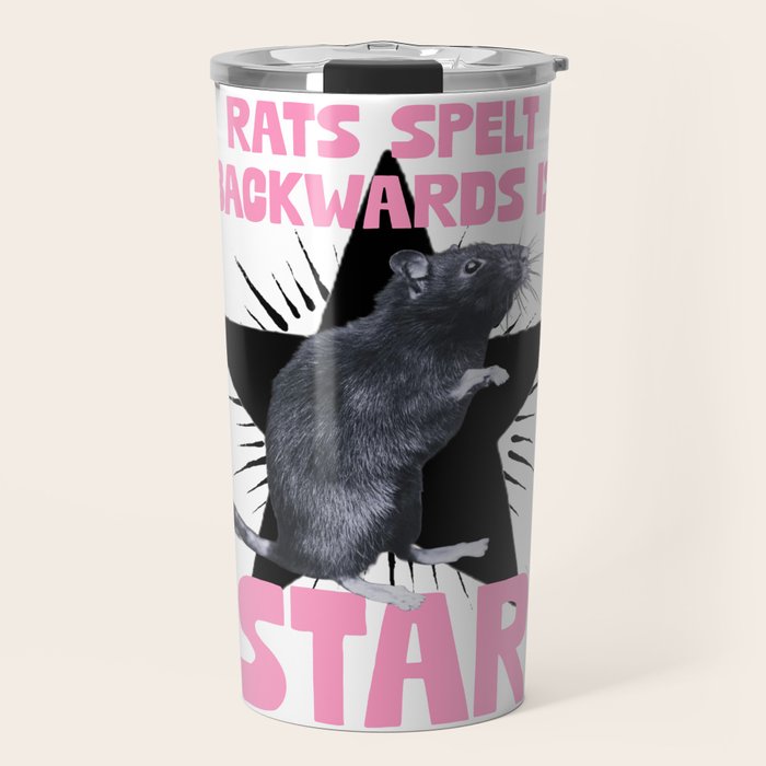 Rats spelt backwards is STAR Travel Mug Gallery Image 1