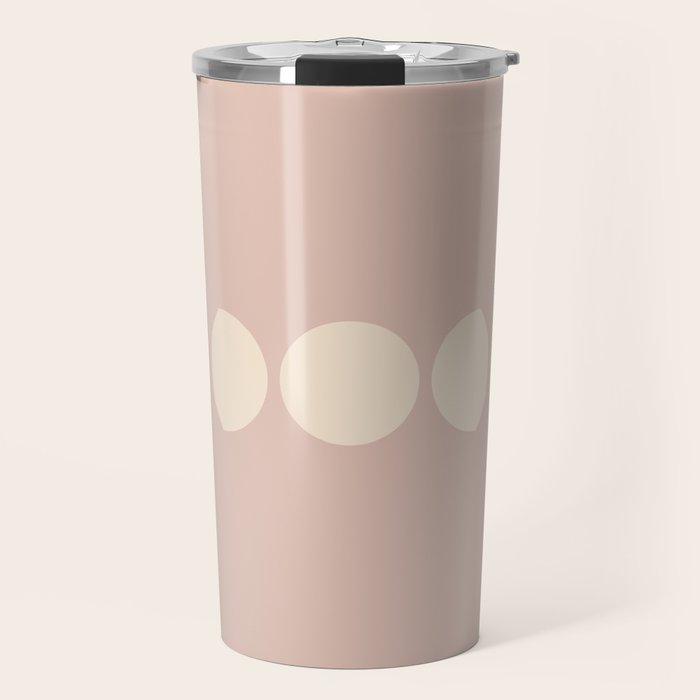 Minimal Moon Phases IV Travel Mug Gallery Image 1