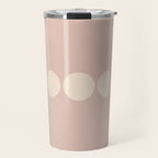 Minimal Moon Phases IV Travel Mug Gallery Image 1