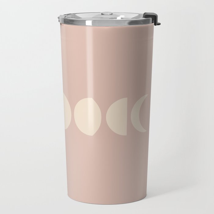 Minimal Moon Phases IV Travel Mug Gallery Image 2