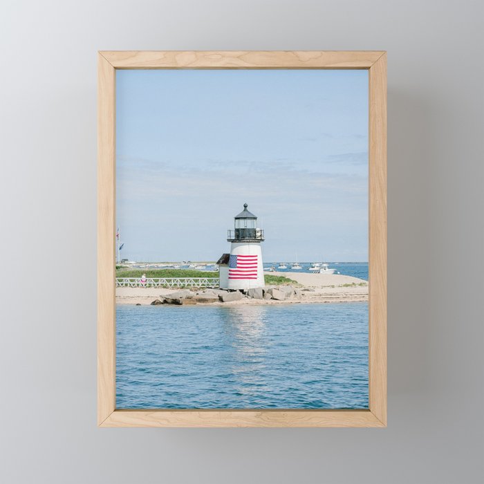 Nantucket Sankaty Lighthouse  Mini Art Print Gallery Image 1