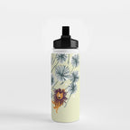 Lion on dandelion Water Bottle Gallery Image 2