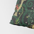 1921 Classical Masterpiece 'Flowers and Flames' by Kay Nielsen Pillow Sham Gallery Image 4
