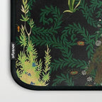1921 Classical Masterpiece 'Flowers and Flames' by Kay Nielsen Laptop Sleeve Gallery Image 3