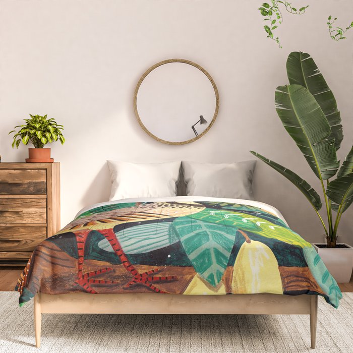 Partridge in a pear tree Comforter Gallery Image 3