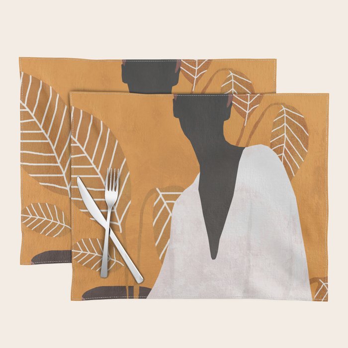 Tropical Girl 6 Placemat Gallery Image 1