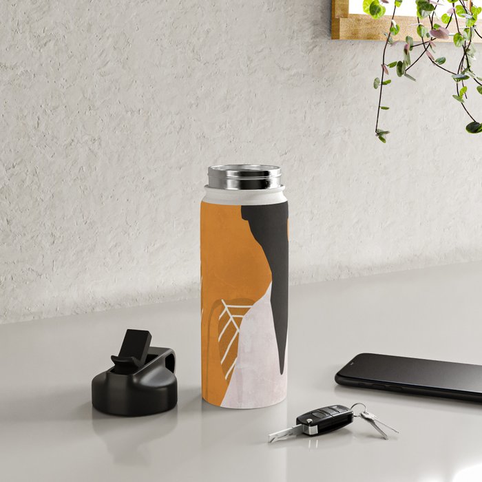 Tropical Girl 6 Water Bottle Gallery Image 4