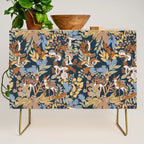 Colorful Dark Forest Animals B Credenza Gallery Image 1