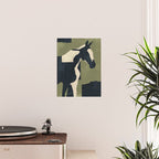 Abstract Minimal Horse 4 Poster Gallery Image 2