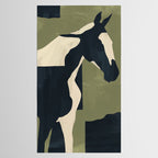 Abstract Minimal Horse 4 Tablecloth Gallery Image 2