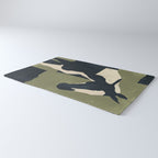 Abstract Minimal Horse 4 Rug Gallery Image 3