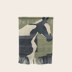 Abstract Minimal Horse 4 Wall Hanging Gallery Image 1