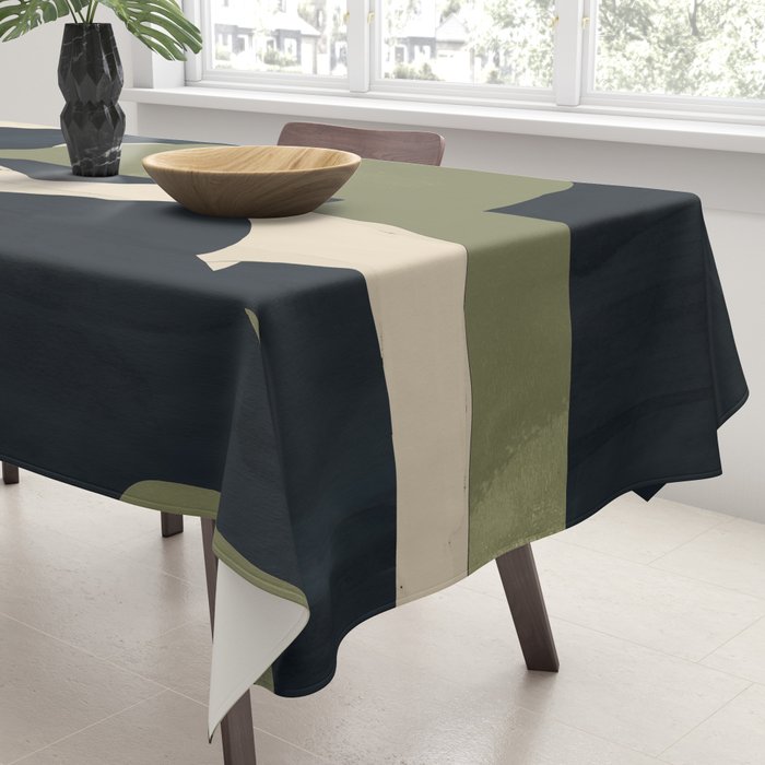 Abstract Minimal Horse 4 Tablecloth Gallery Image 3