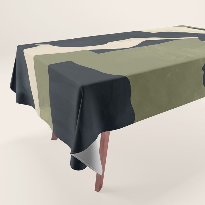Abstract Minimal Horse 4 Tablecloth Gallery Image 1