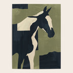 Abstract Minimal Horse 4 Poster Gallery Image 4