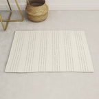 Lines #5 (Cream & Gray) Rug Gallery Image 1